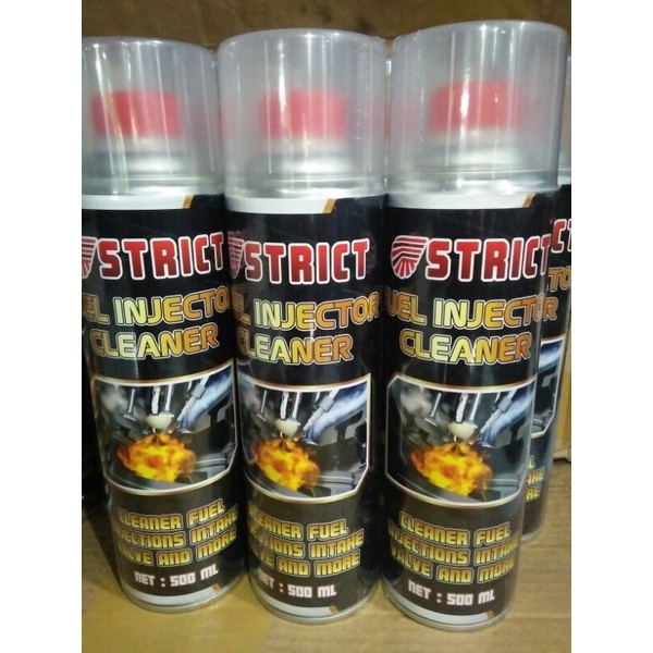 Cairan infus untuk membersihkan injektor