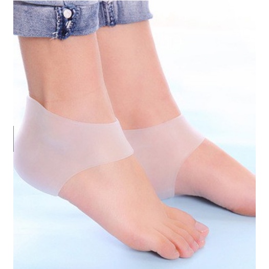 PK008 Silikon Pelindung Tumit Anti Lecet Kaus Kaki Lembut / Soft Heels