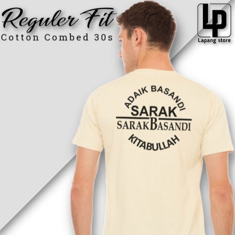RF-Kaos Distro minang FALSAFAH MINANG KABAU / cotton combed