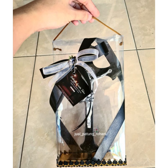 Souvenir Salib Dinding 30 cm MINIMAL 10 PCS