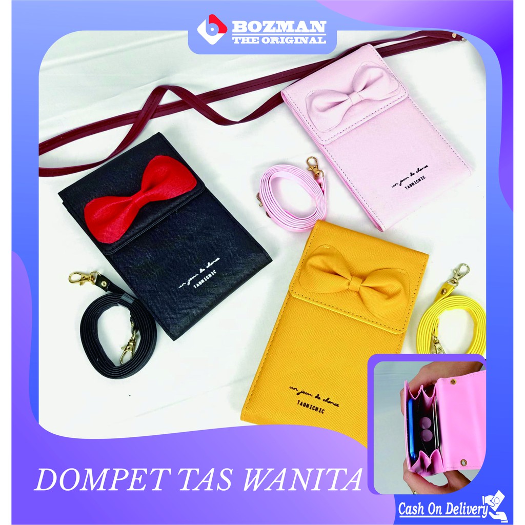 Tas Dompet Wanita Selempang Serbaguna Premium Bottega