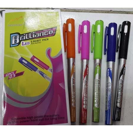 

Jual pulpen senter ballpoint pena brilliance pen dokter New