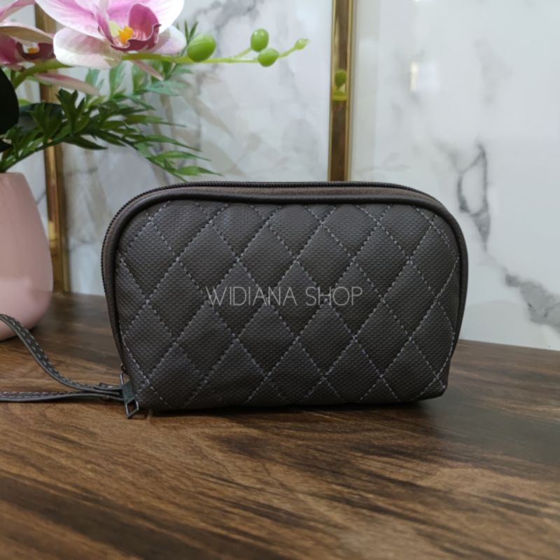 Dompet  Wanita Eveline Dompet Selendang Kulit Jeruk Sintetis Papirut Kekinian
