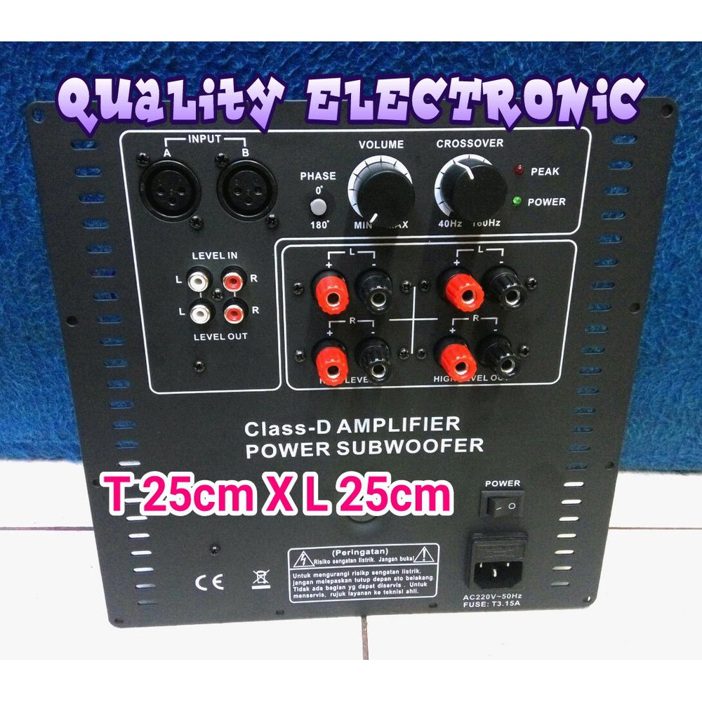Murah  Mesin Subwoofer Active class D HT400 suara paling mantab bro sudah terbukti  Terjamin