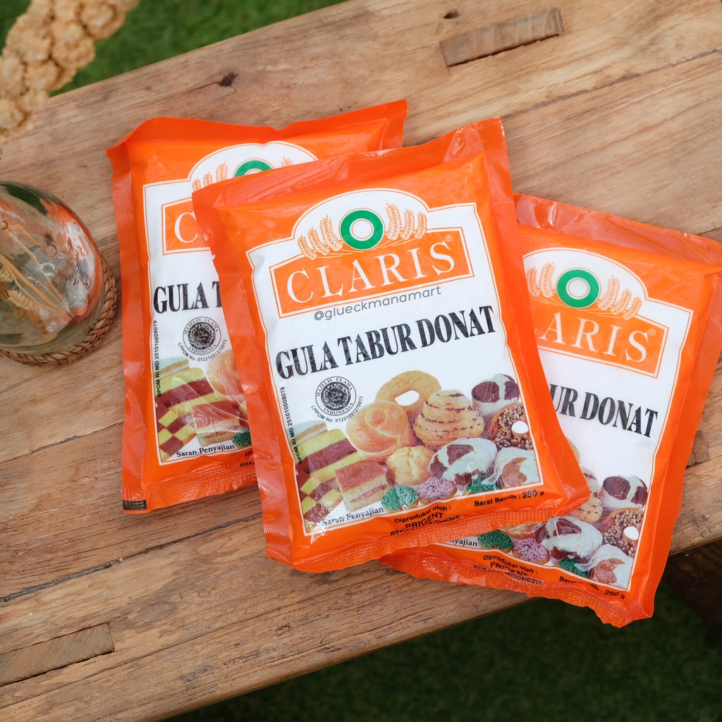 

Claris Gula Tabur Donat 250 gr