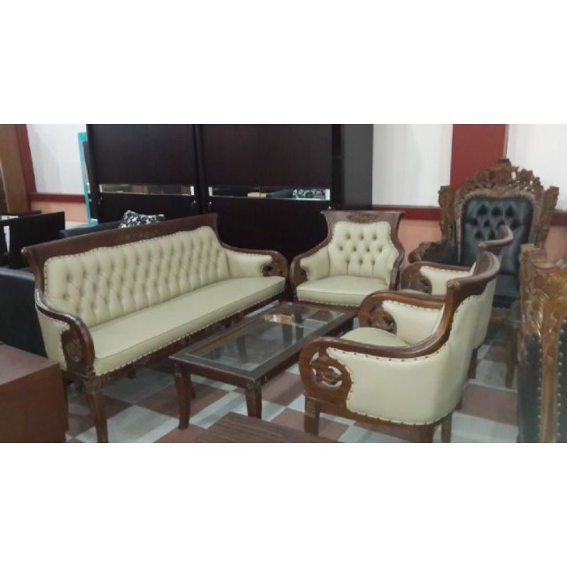 kursi tamu sofa tamu jati kursi minimalis kursi sofa tamu jati jepara