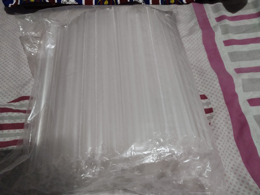 Sedotan Bubble Steril 12mm Boba Straw Panjang Runcing 21cm Higienis Buble 1221 Murah