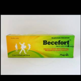  BECEFORT  VITAMIN PENAMBAH DAYA TAHAN TUBUH SUPLEMEN 