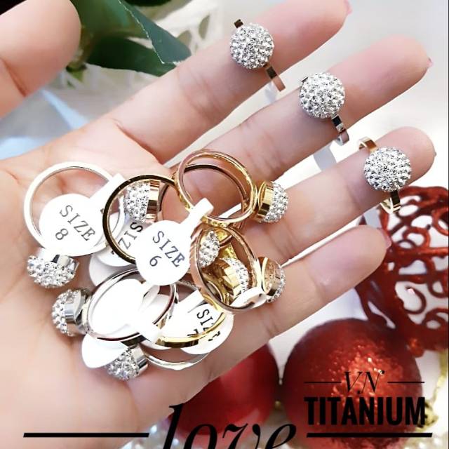 Titanium cincin 1438k