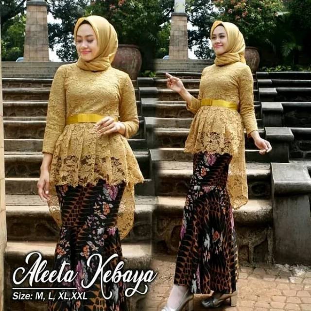 KEBAYA MODERN - KEBAYA AURORA - KEBAYA BRUKAT PINGUIN - KEBAYA BRUKAT