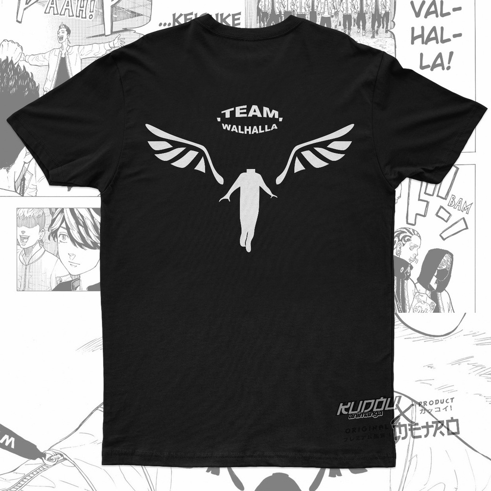 Kaos Team Valhalla Tokyo Manji Anime Tokyo Revengers Manga Premium Unisex