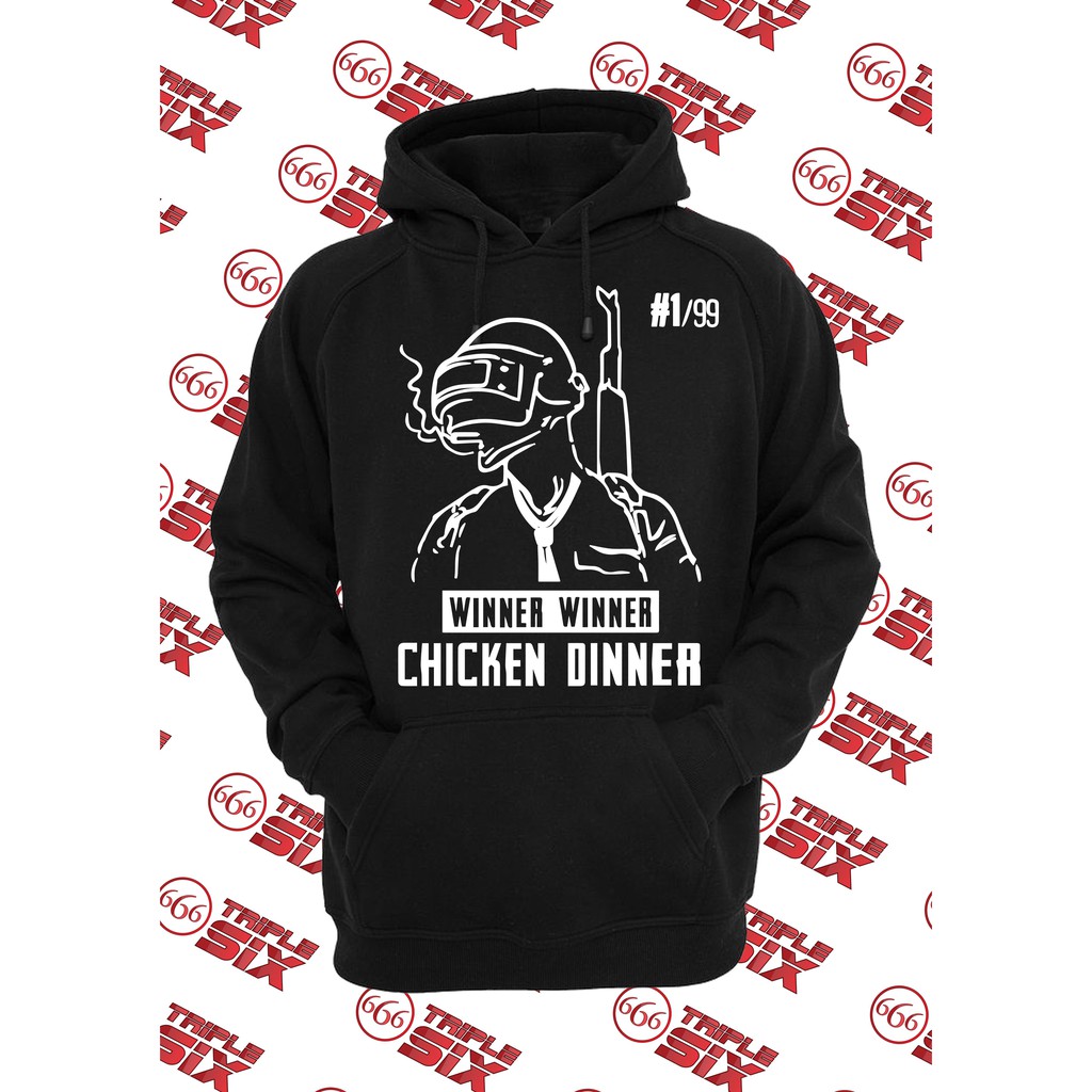 Hoodie PUBG Winner Winner Chicken Dinner