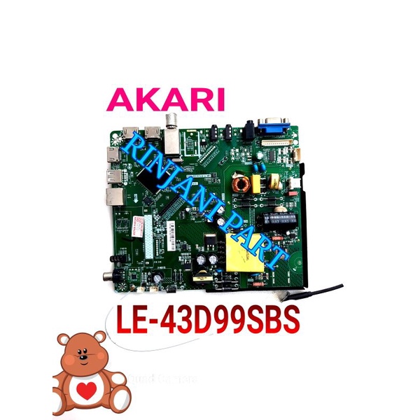 MAINBOARD TV LED AKARI LE-43D99SBS