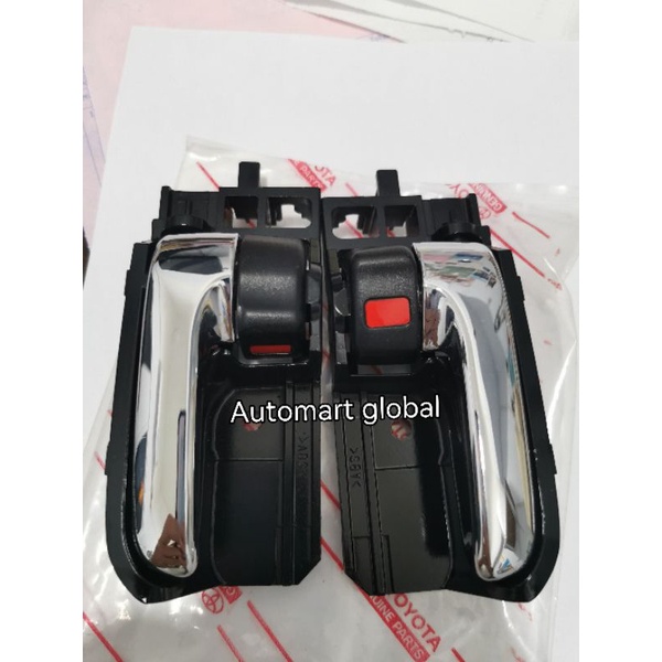 Handle pintu dalam toyota fortuner hilux innova rush terios set 2pc original