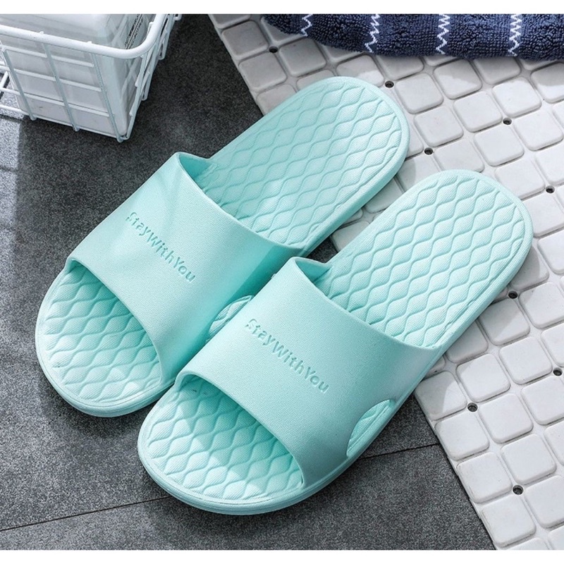 Sandal Rumah Berkualitas, Sandal Kamar Mandi, outdoor indoor, Berbahan Empuk Sandal Karet Wanita Pria Couple