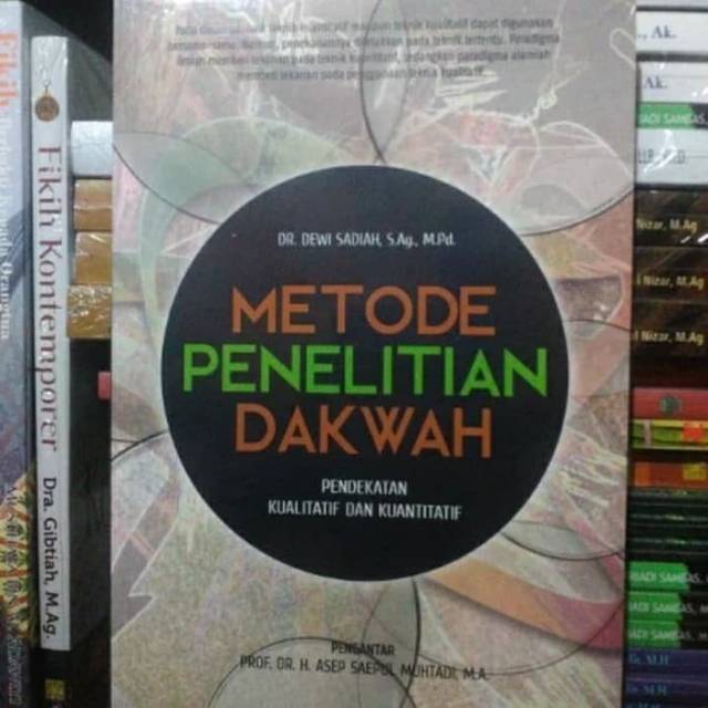 Buku Metode Penelitian Dakwah By Dewi Sadiah Shopee Indonesia