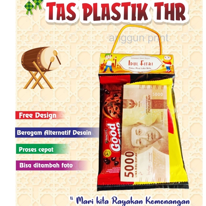 ANGPAO LEBARAN AMPAU LEBARAN GOODIE BAG LEBARAN SOUVENIR LEBARAN PLASTIK LEBARAN IDUL FITRI PARCEL