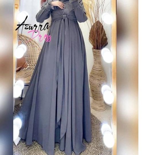 ★ Gamis Terbaru CerutyBabydol Terlarus / Azzura Dress / Gamis Mewah Ceruty 2021 / Gamis Ceruty Jumbo