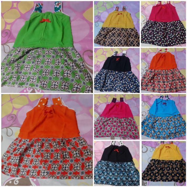 Daster Batik Anak Bahan Perca Uk 1 - 2th