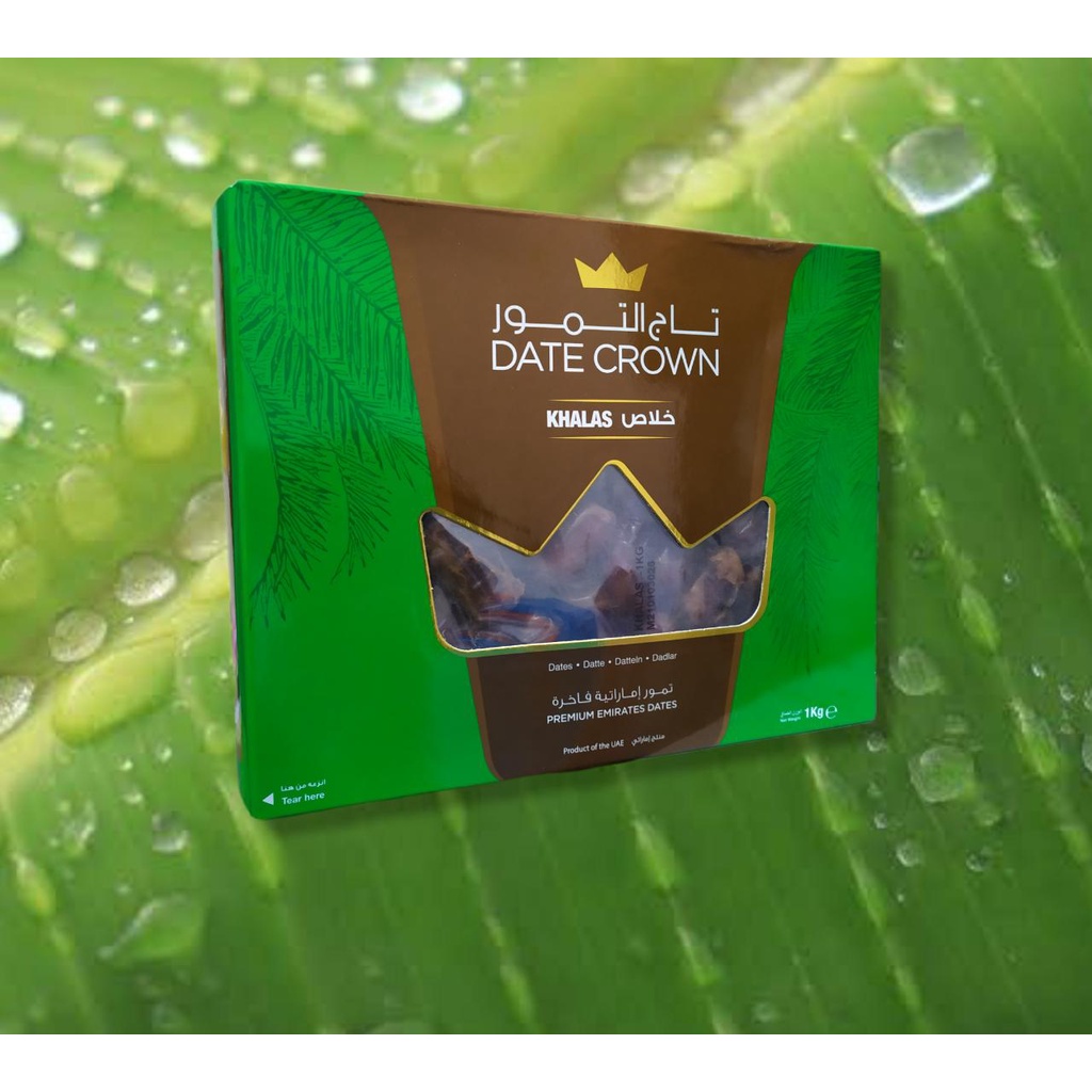 

kurma DATE CROWN datecrown KHALAS khallas 1kg 1000 gram 1 kg