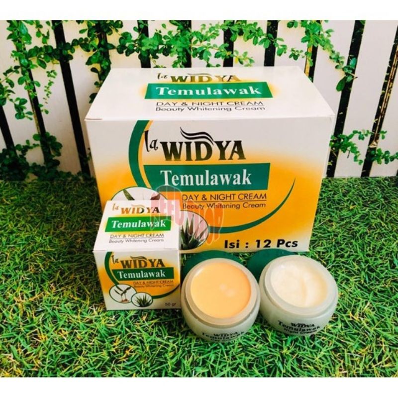 (12 Pcs)Cream Temulawak Widya Day &amp; Night