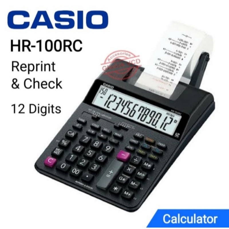 

New Kalkulator Casio HR-100RC Reprint Calculator