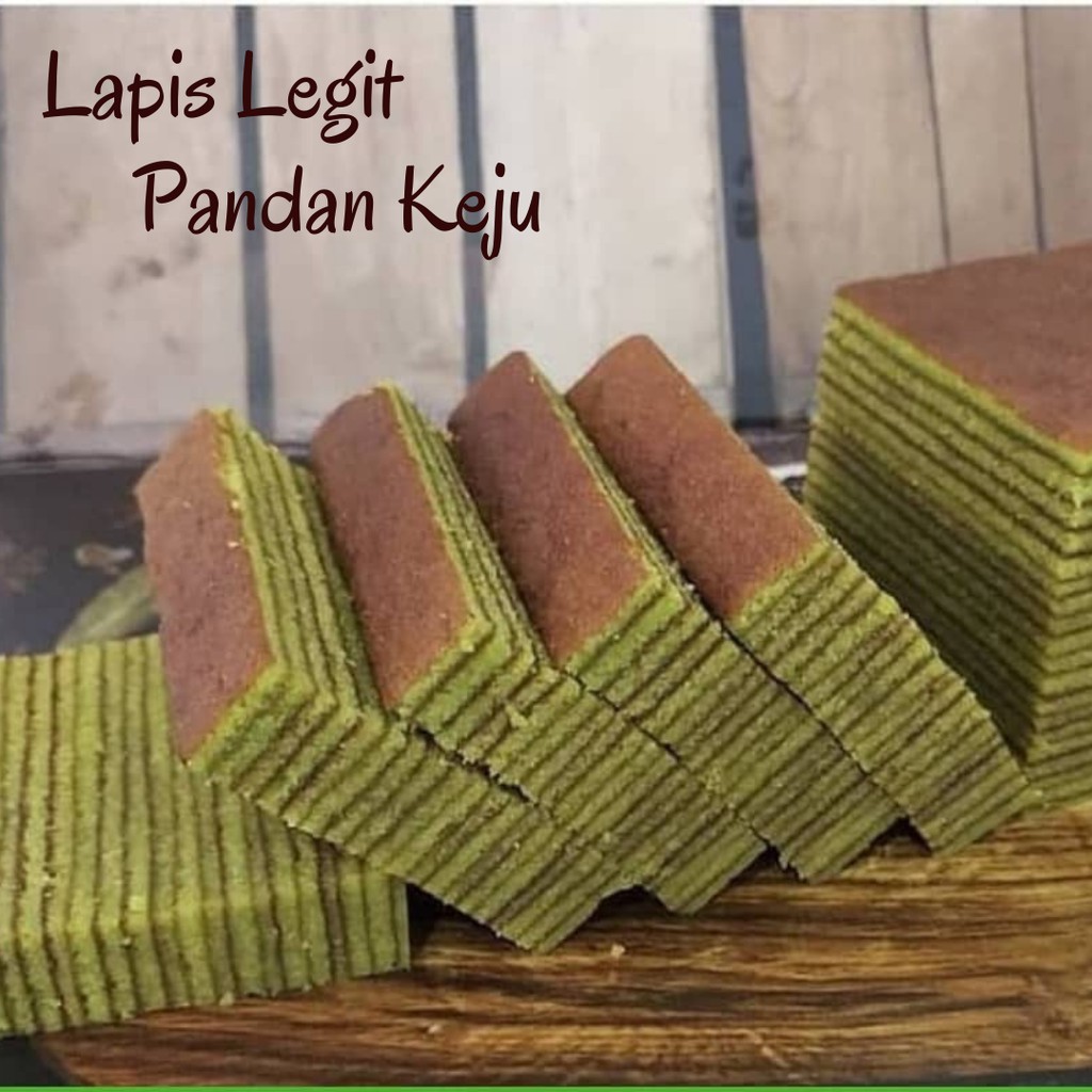 

Lapis Legit Pandan Keju Premium Asli Surabaya Moist dengan Resep Kuno