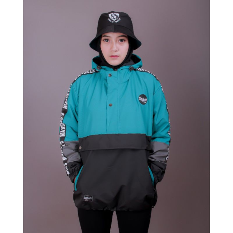 Jaket Pria Cagoule 3D Line Unisex Original WANGKERS