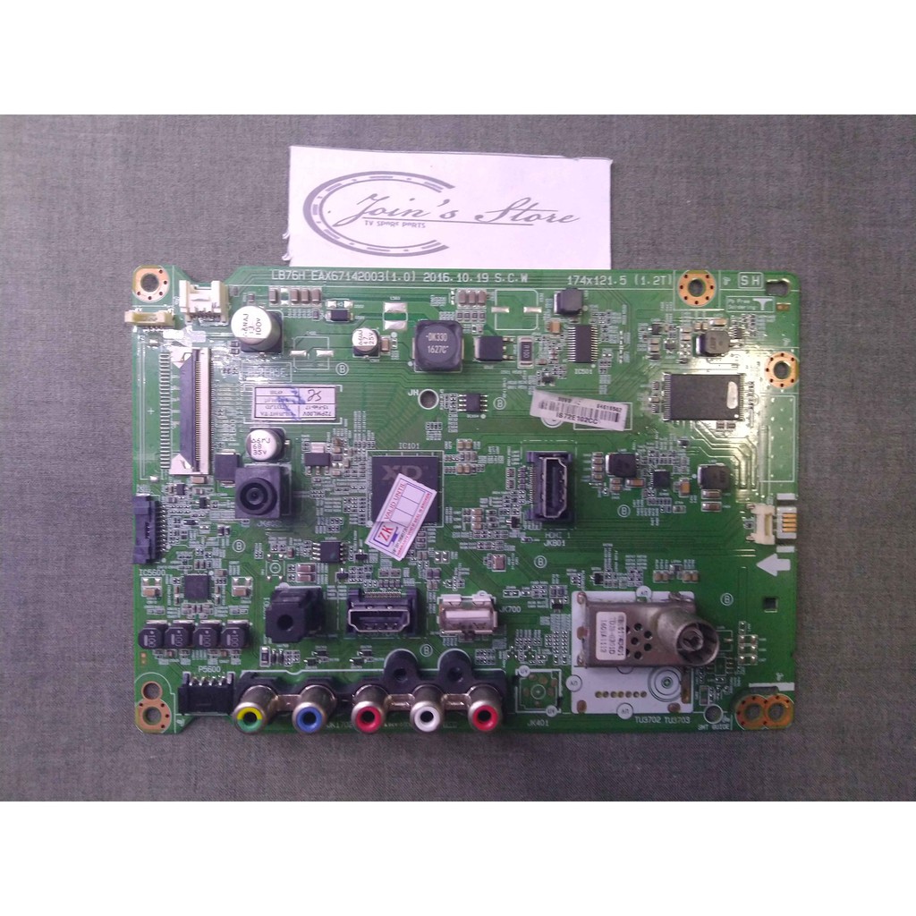 MB LG 43LJ510 - MAINBOARD TV 43LJ510 T - MESIN 43LJ510T