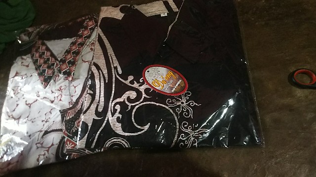 New Arrival Distro Batik Pria Bordir Sogan Hrb026 Batikaf Notoarto Batik Ipnu-ippnu Hem Pria Bel