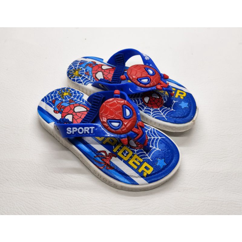 TERMURAH - SANDAL ANAK LAK-LAKI TALI IKAT BISA BERBUNYI CITT..CITT COD 1-3THN / SANDAL JEPIT ANAK BERBUNYI CITT.. CITT MOTIF SPAIDERMAN / SANDAL ANAK BALITA LUCU MOTIF SPAIDERMAN / SANDAL JEPIT BUNYI CIT CIT TERMURAH / SANDAL KEREN ANAK COWOK