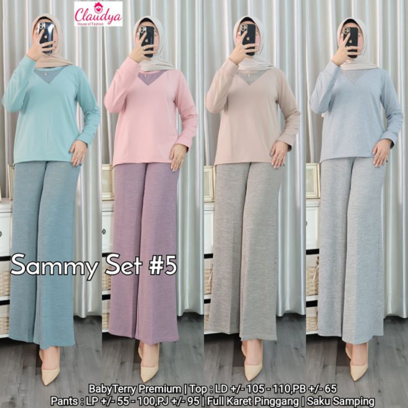 (NEW)SETELAN WANITA OOTD//SAMMY SET#5 BY CLAUDYA