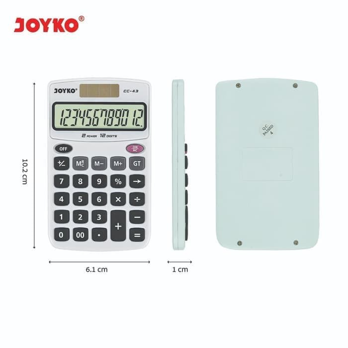 

Calculator / Kalkulator Joyko CC-43 / 12 Digits