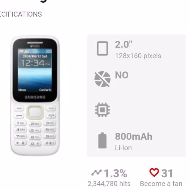 COD Handphone Samsung B310 Dual Sim Hp Jadul Samsung B 310 NEW HP MURAH BAHASA INDONESIA-2