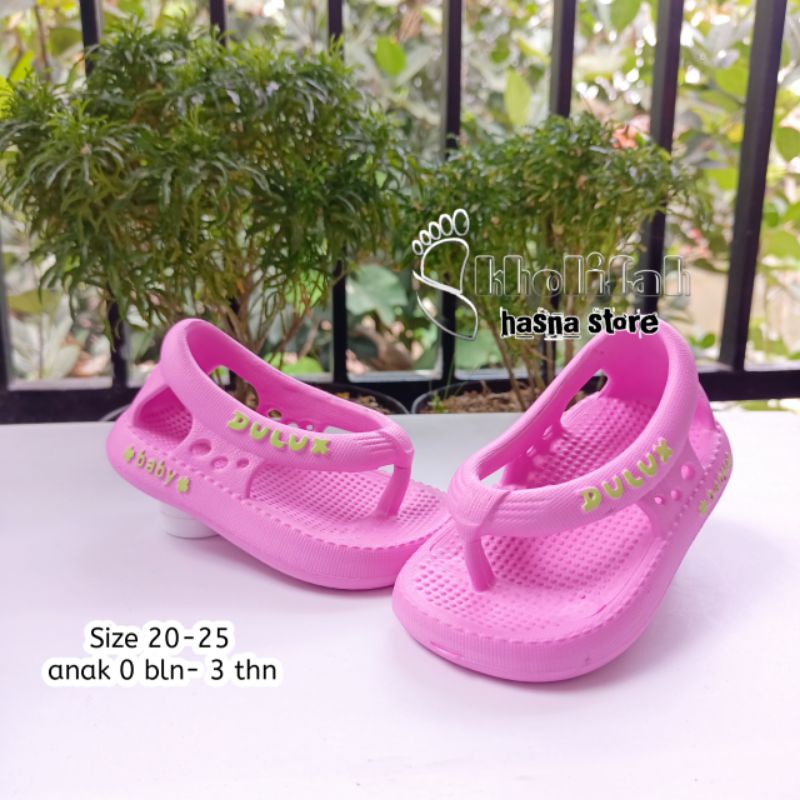 Sandal Jepit Anak Perempuan Model Sepatu Terbaru Dulux 507e sebagai