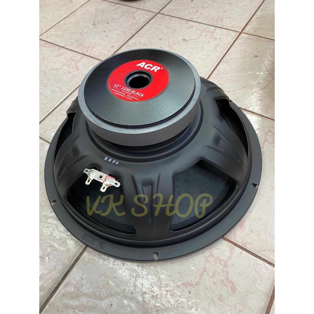 Speaker Fullrange ACR 12inch 1230 Black