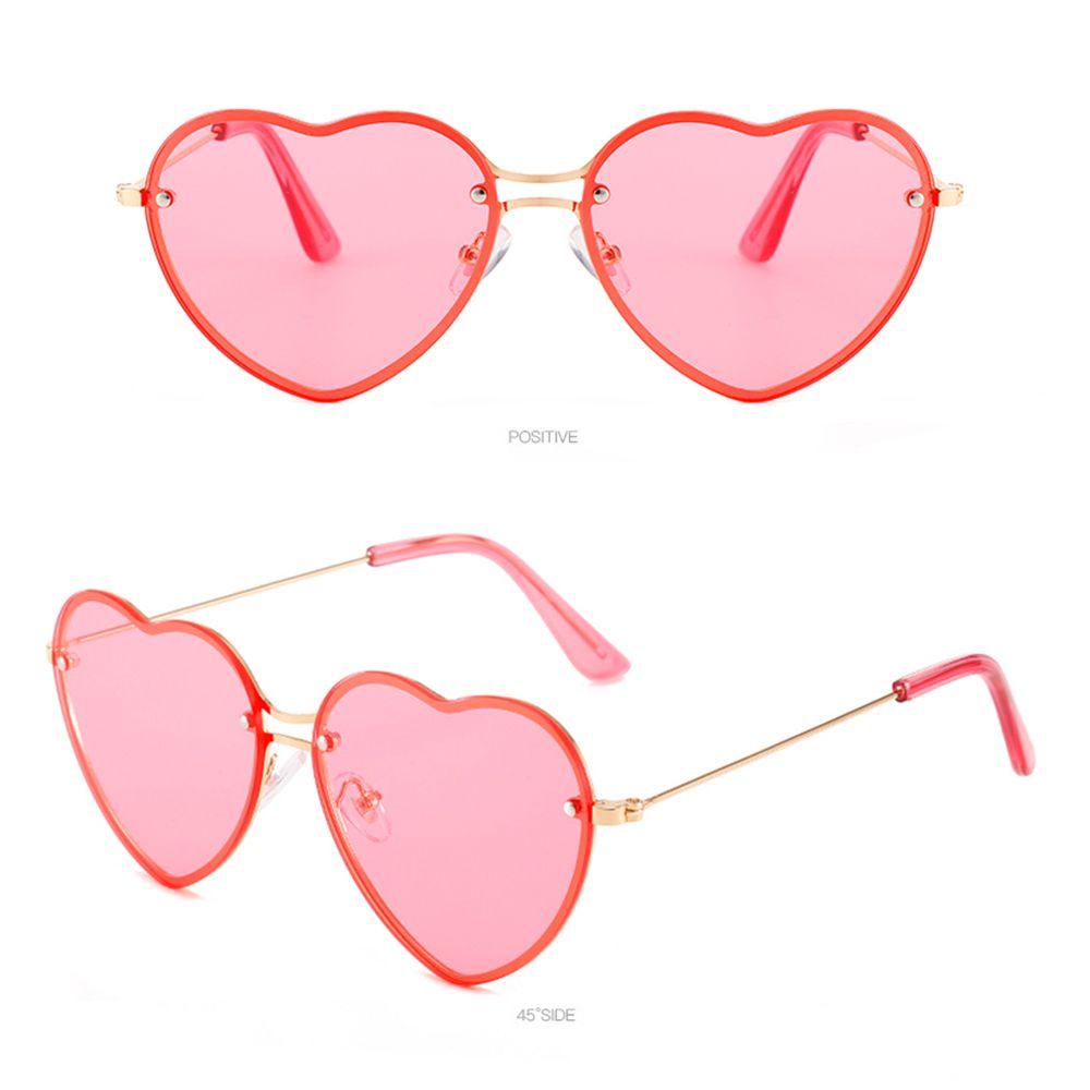 Lily Heart Sunglasses Kacamata Pesta Halloween Cinta Hati