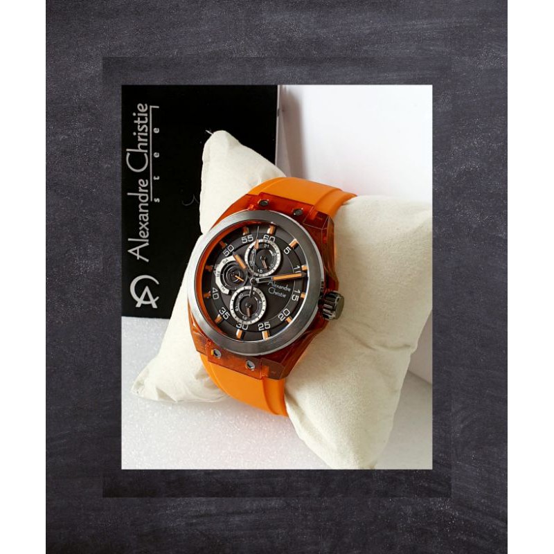 JAM TANGAN PRIA ALEXANDRE CHRISTIE AC-6546 100% ORIGINAL