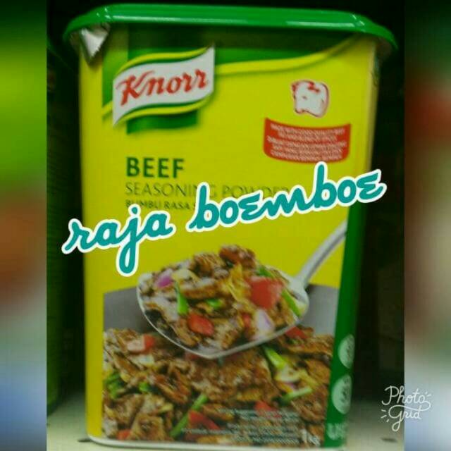 KNORR SEASONING BEEF POWDER/KNORR KALDU SAPI BUBUK 1KG