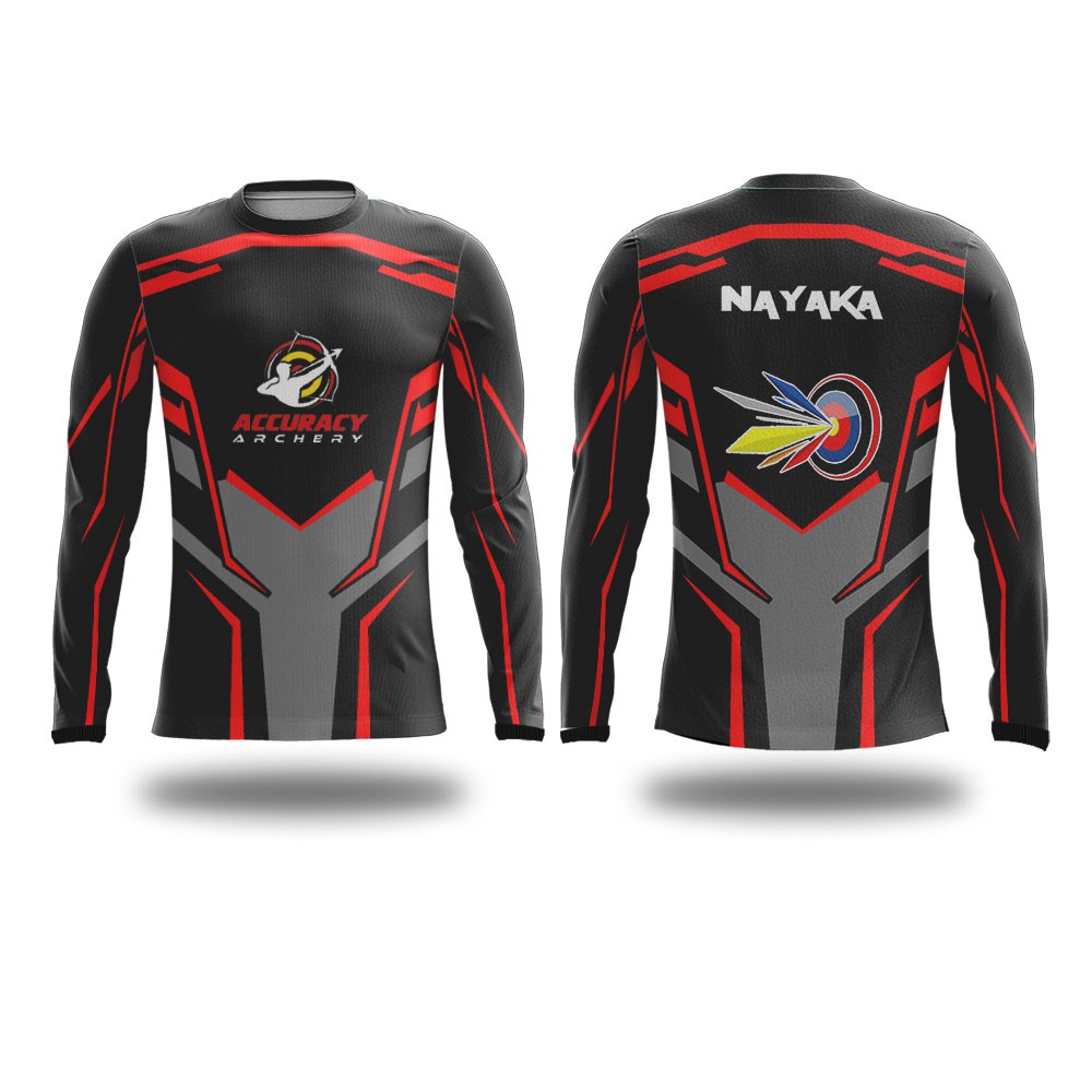 Kaos Baju jersey jersy panahan panah archery  full printing custom GRATIS tambah nama logo