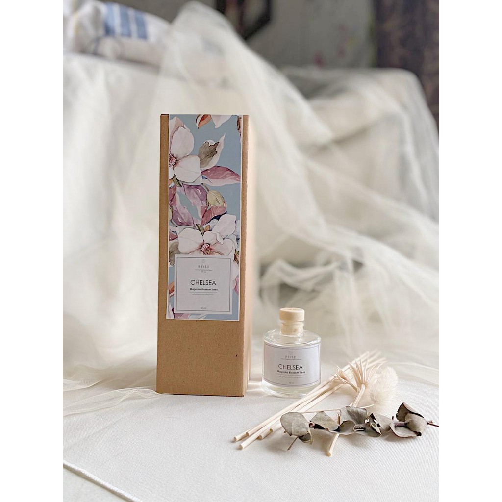 REISE - 50ml Aromatic Rattan Reed Diffuser | Pewangi Pengharum Ruangan-Chelsea