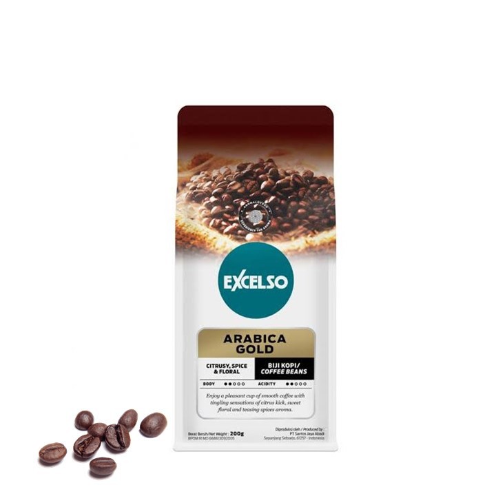 

Excelso Kopi Bubuk Arabica Gold 200 gr