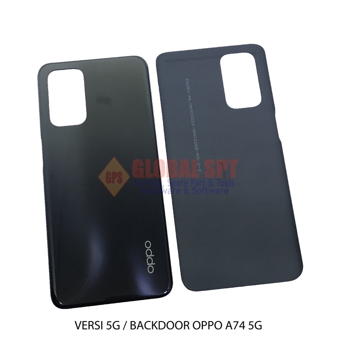 VERSI 5G / BACKDOOR OPPO A74 5G / BACK COVER / TUTUP BELAKANG A74 5G