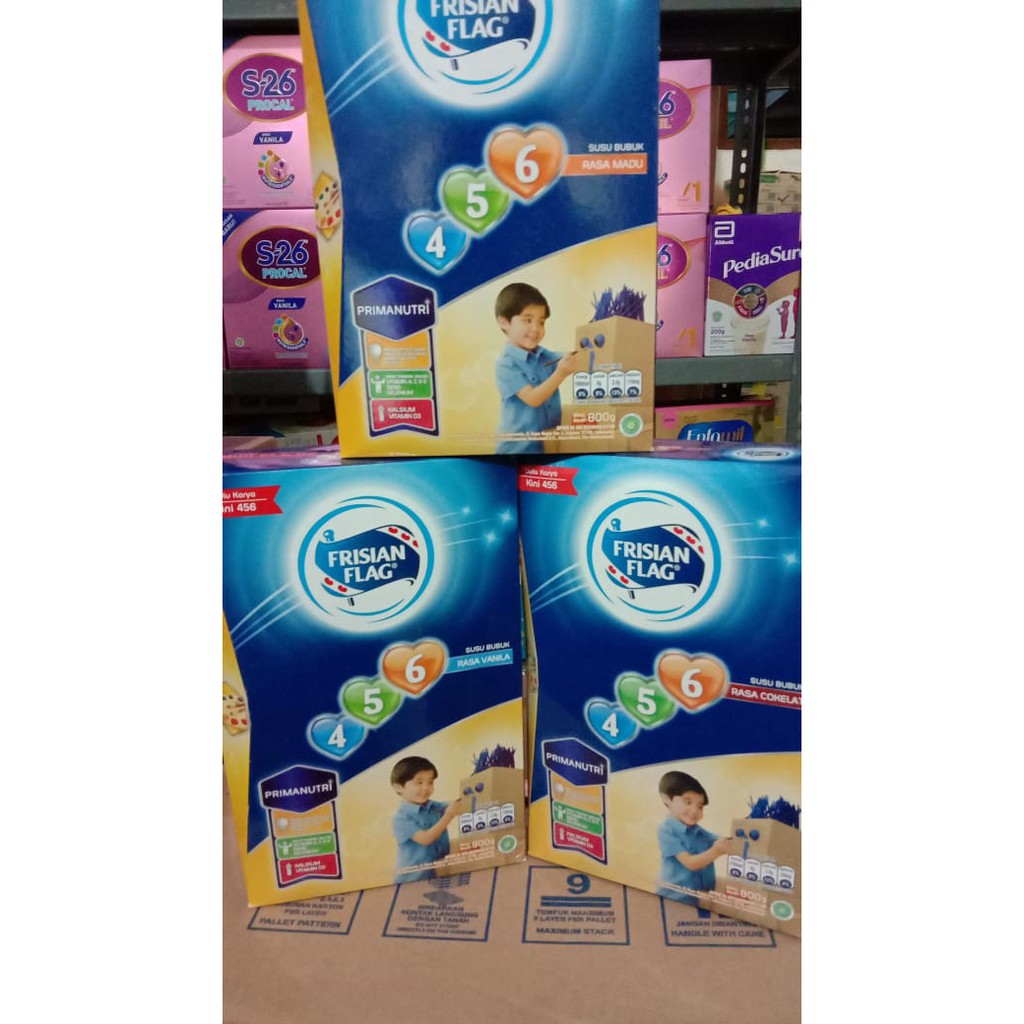 Frisian Flag 456 Madu Vanila Coklat 800 gr