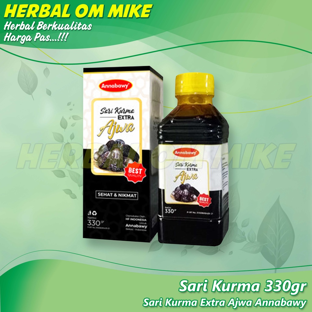 

Sari Kurma Extra Ajwa Annabawi 330gr Original