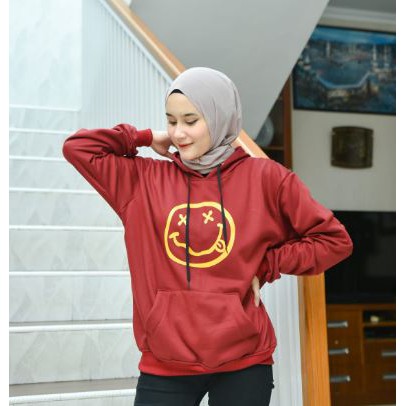 HOODIE UNISEX CUTE EMOJI - ATASAN TEBAL KEKINIAN TERLARIS