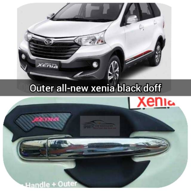 Outer all new xenia 2012 - 2019 black doff