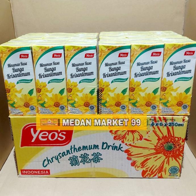 

[ COD ] 1 DUS TEH KEMBANG YEOS KOTAK 250ml | TEH KRISAN | TEH KEMBANG | YEOS HEMAT Kode 5