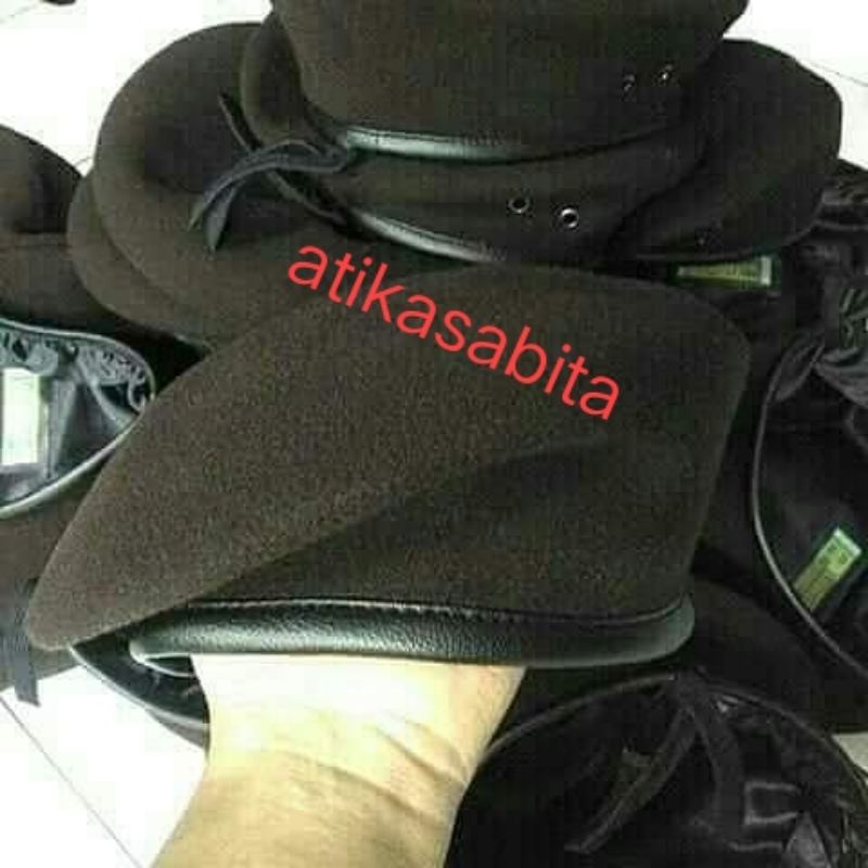 Topi Baret Pramuka SD SMP SMA / Baret Polisi / Baret Murah / Baret Pramuka
