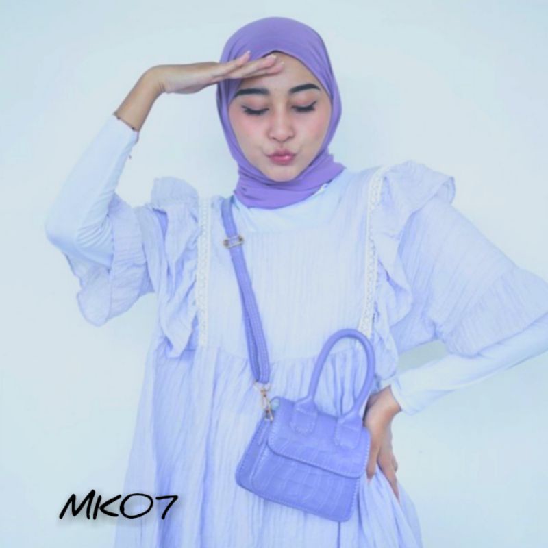 TAS SELEMPANG MINI . TAS MINI WANITA . TAS KECIL . SLINGBAG MINI - MK07